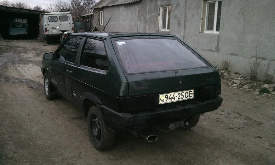 Заниження заду + вихор.