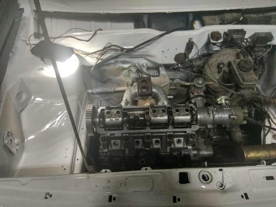 Без допомоги сам ставлю двигун із кпп 😒😒 3