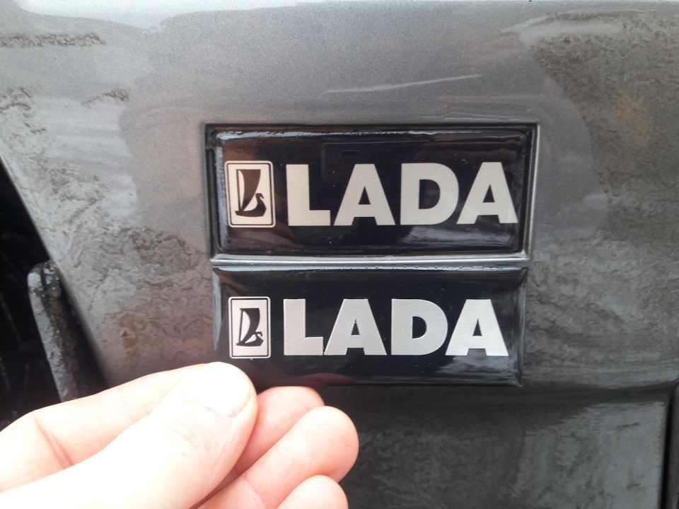 Шильдик LADA обважування SAMARA top - topas original 3