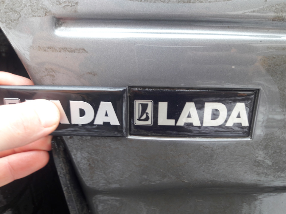 Шильдик LADA обважування SAMARA top - topas original 5