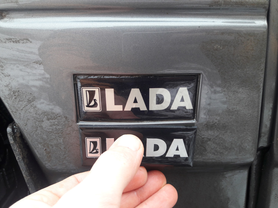 Шильдик LADA обважування SAMARA top - topas original 4