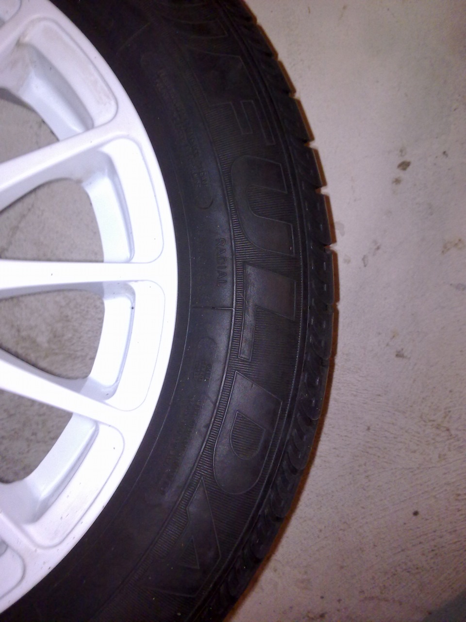 Литий диск OZRacing Superturismo WRC 14 + Гума Fulda 185/60R14 5