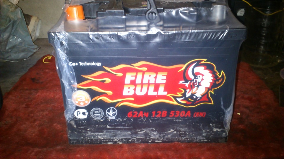 Дрібниці. Покупка акумулятора (FIRE BULL 62Ач.) ♛ 1