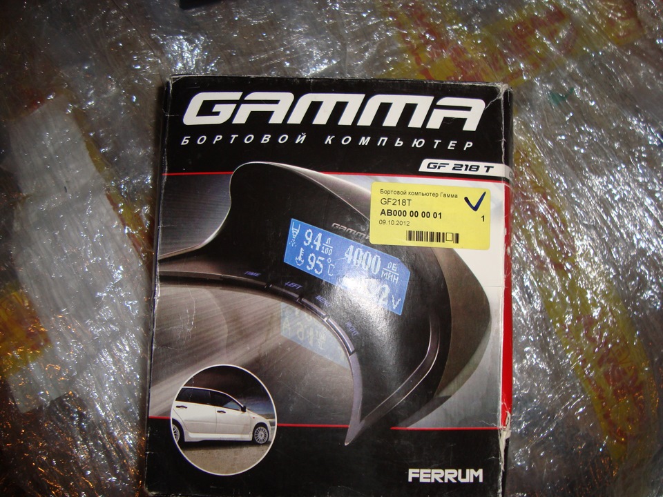 Бортовий комп'ютер GAMMA GF 218T 1