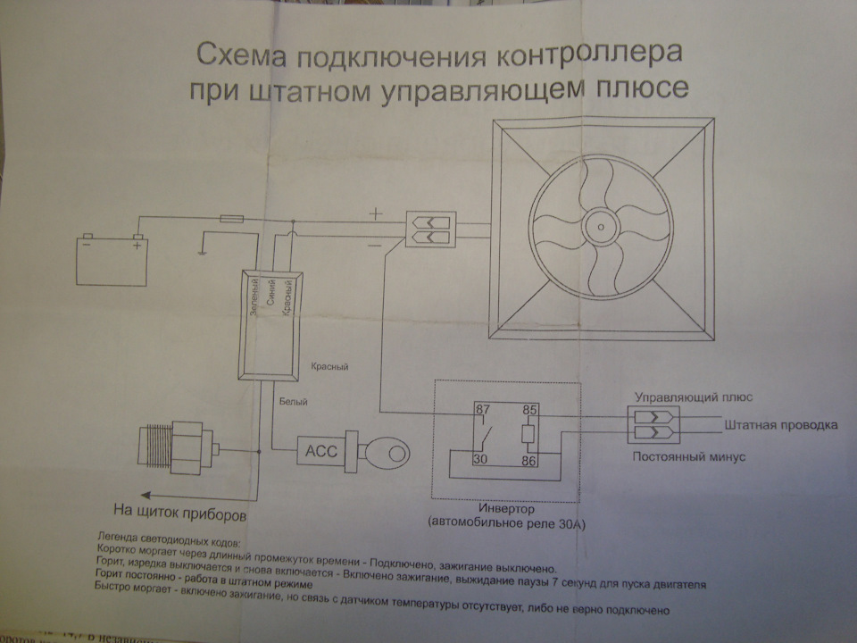 КМС контролер вентилятора охолодження. 3