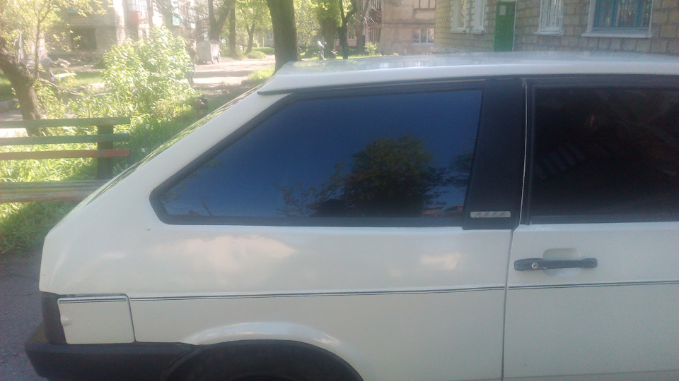 ТОНУВАННЯ ЗАДНИХ ВІКОН! 3