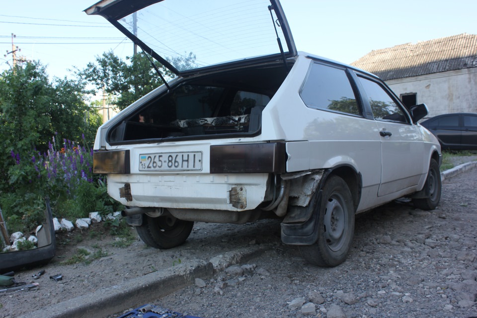 Підтягнув бампер… ну нарешті))) 3
