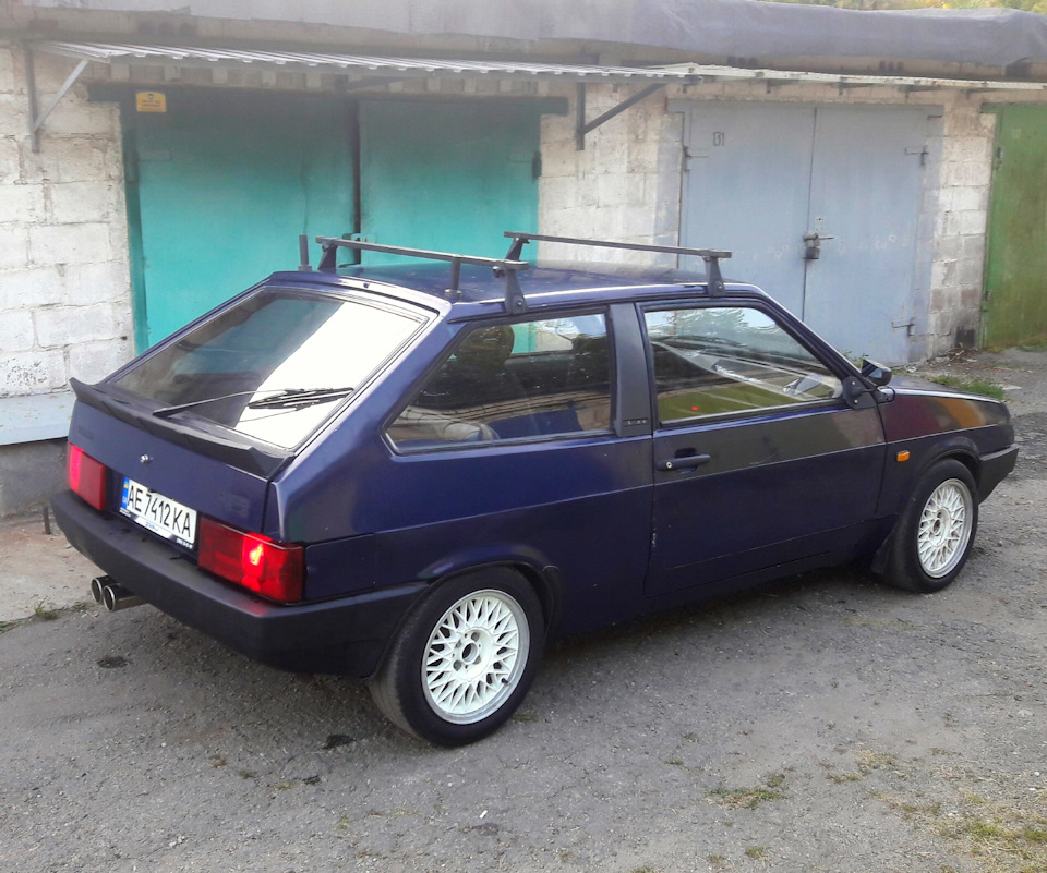 Диски BBS r15 и рейлинги 4