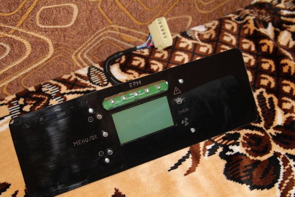 Нова саморобна приладка - LCD Dashboard 4