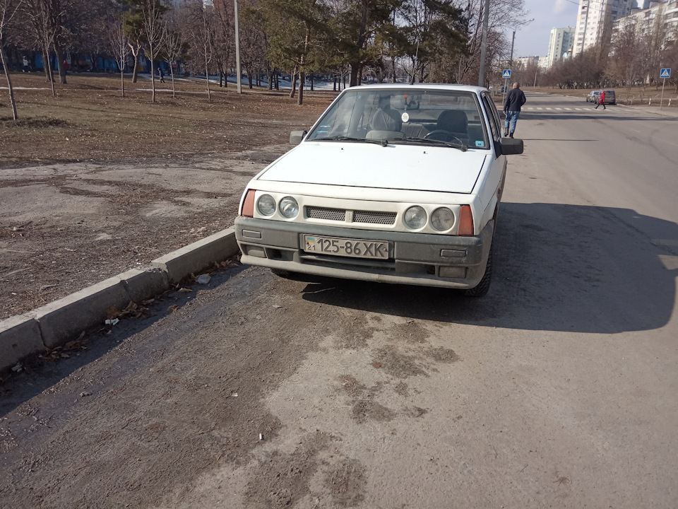 І знову несподівана зустріч Lada Carlota. Зима позаду. 1