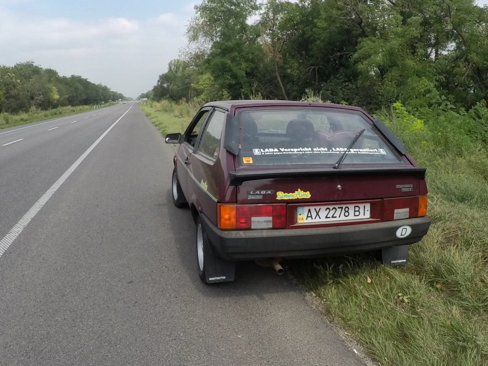 Зворотний шлях із Щасливцеве до Харкова. Тюнінг самсавозів у Щасливцеве. 1