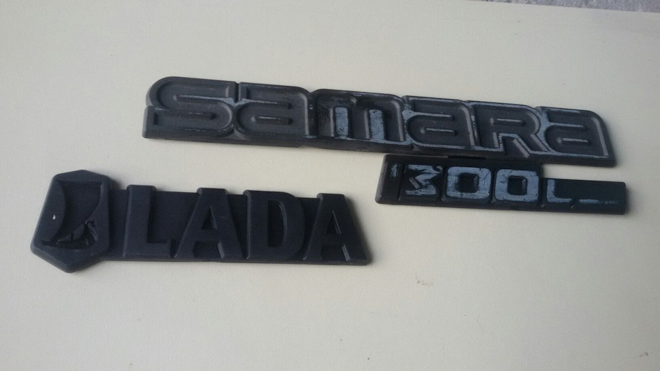 Шильдики Lada Samara Англія 2
