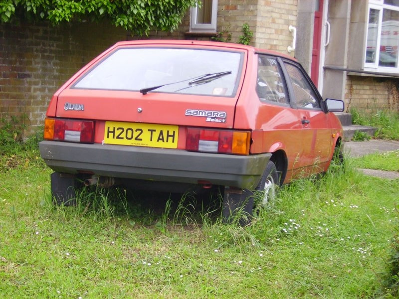 Шильдики Lada SAMARA (Англія вже на автомобілі) 1