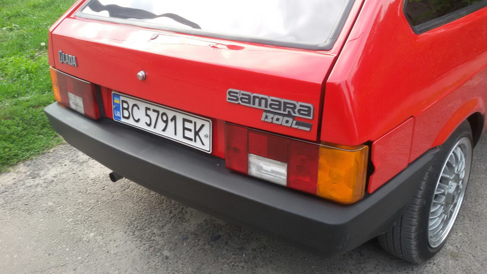 Шильдики Lada SAMARA (Англія вже на автомобілі) 5