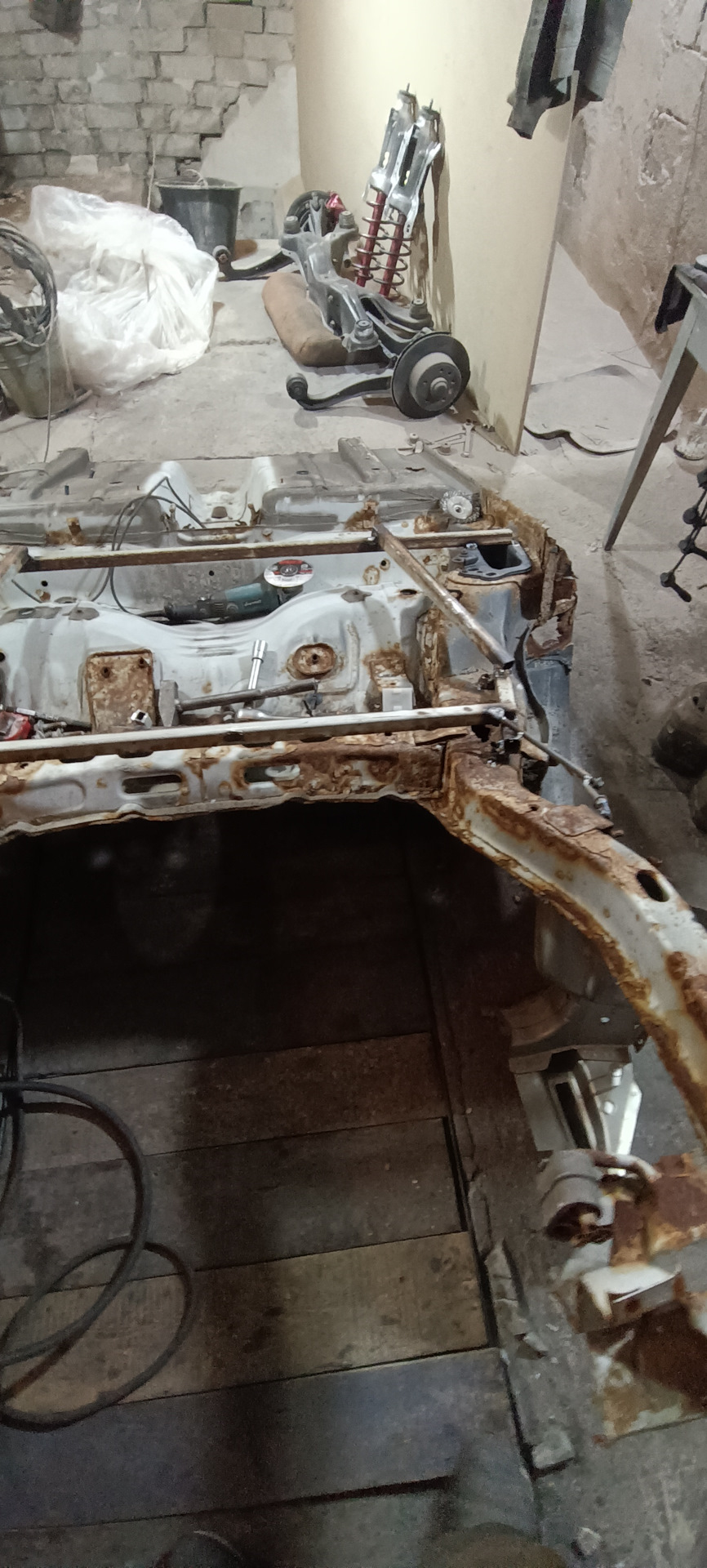 Ч 76 установка задней подвески opel vectra b В 2108 3