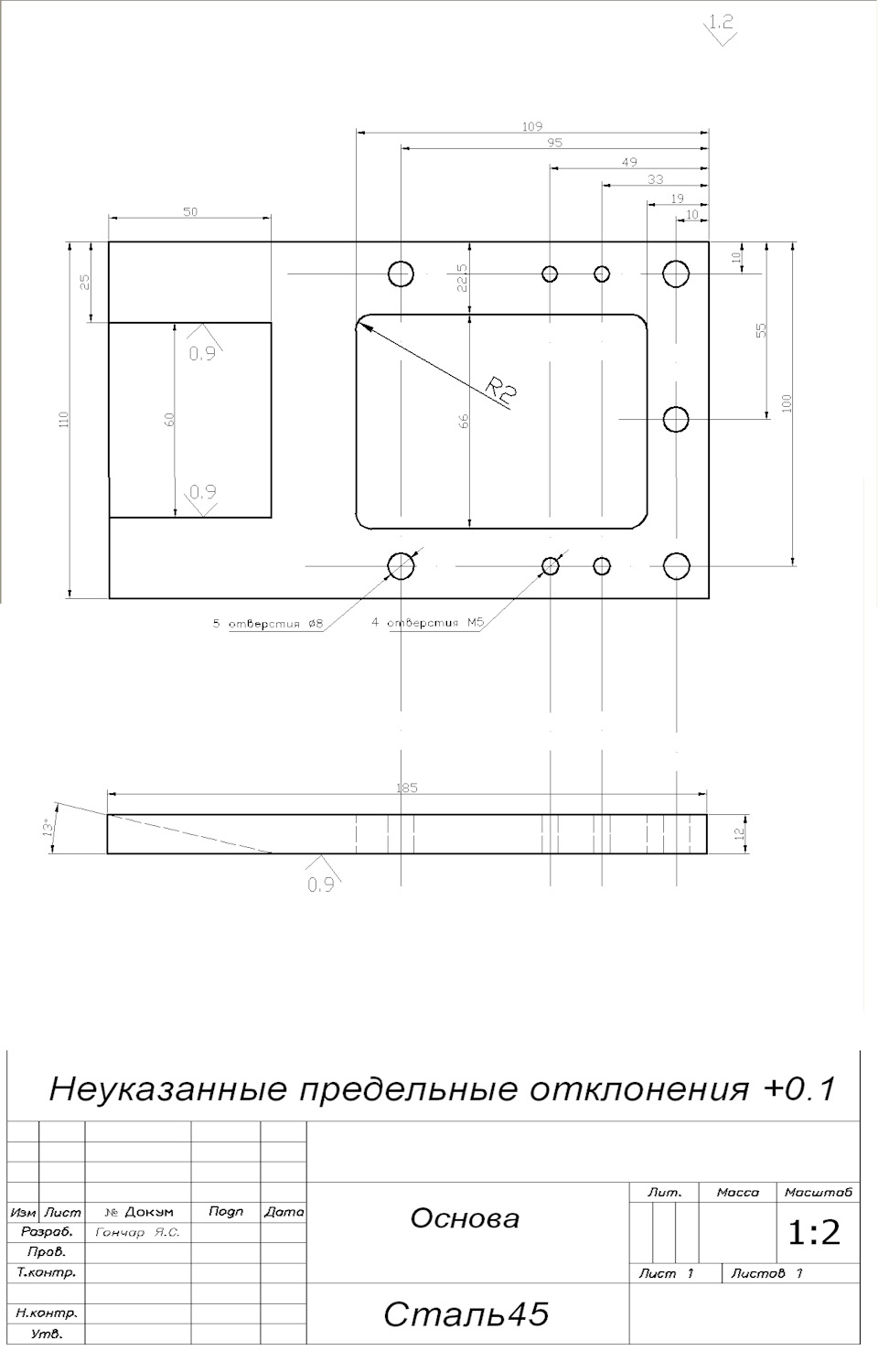ч65.3 Ламбо петлі, виготовлення (основа, вертикальна вісь) 3