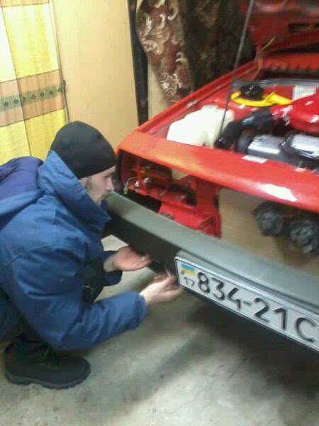 Підтяжка переднього бампера, продовження слідує ... 1