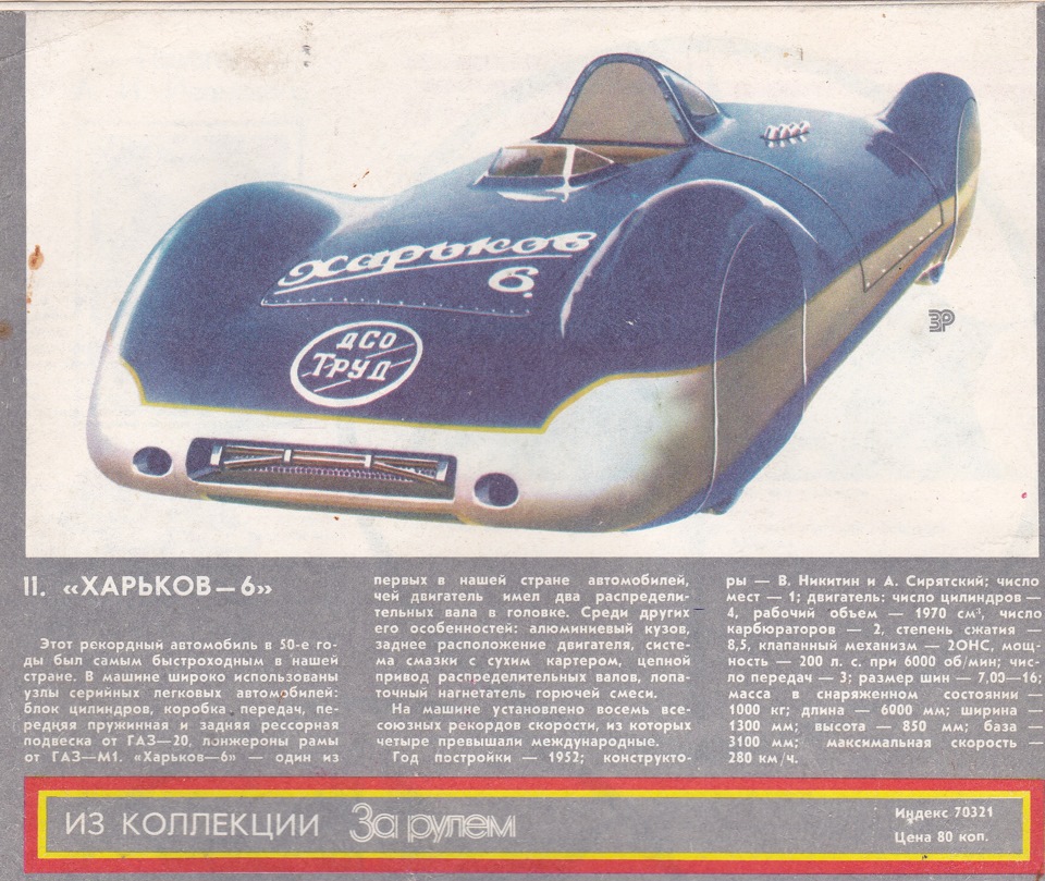 легенди автопрому 50-60 рр. ХХ століття 3