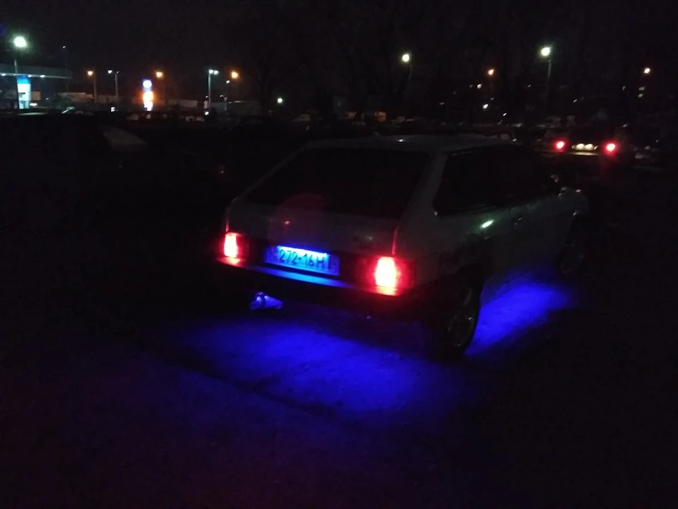 І знову підсвічування днища дубль 3))