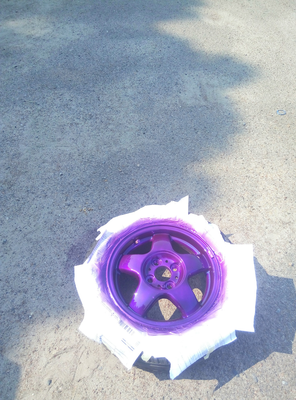 І ось вони Flat dark purple диски!) частина:1 5