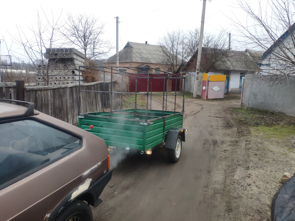 Каркас, тент, причіп))) 4