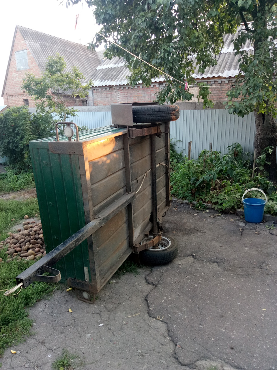 Причіп до та після))) частина 1 4