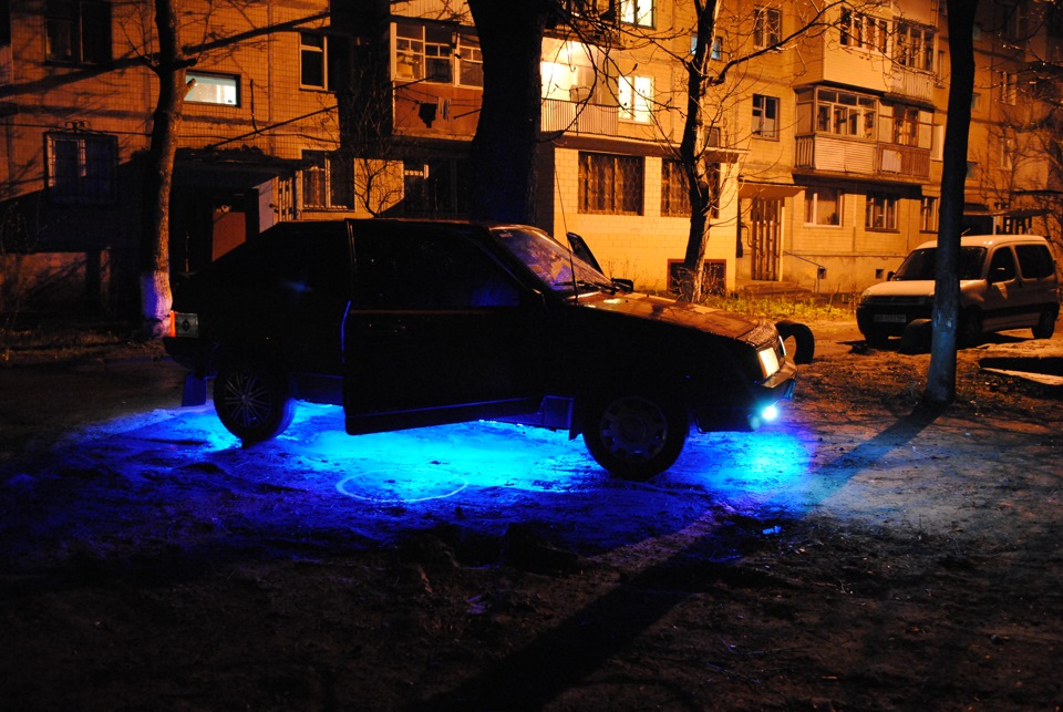Світлодіодне підсвічування днища Ваз 2108 5
