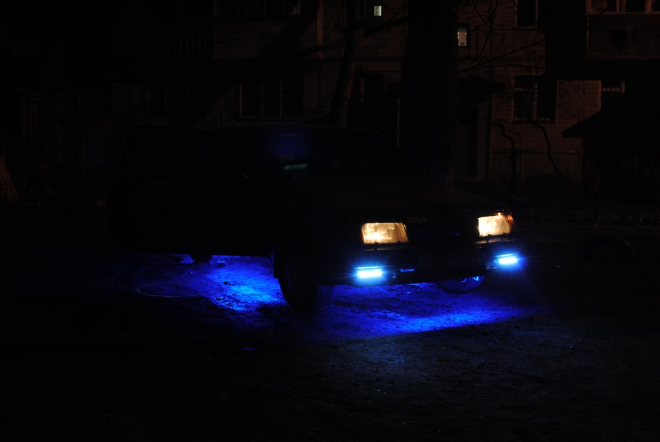 Світлодіодне підсвічування днища Ваз 2108 2