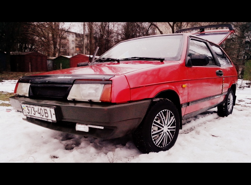 Зима Ваз 2108 3