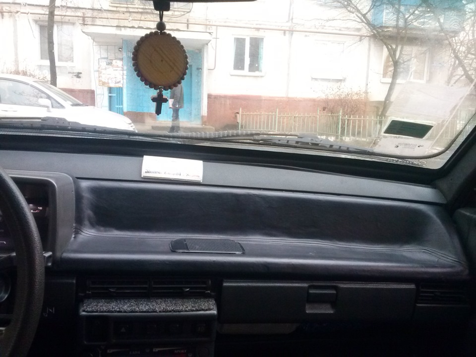 Панель в ЕКОКОЖУ (Частина 4. Установка) 2