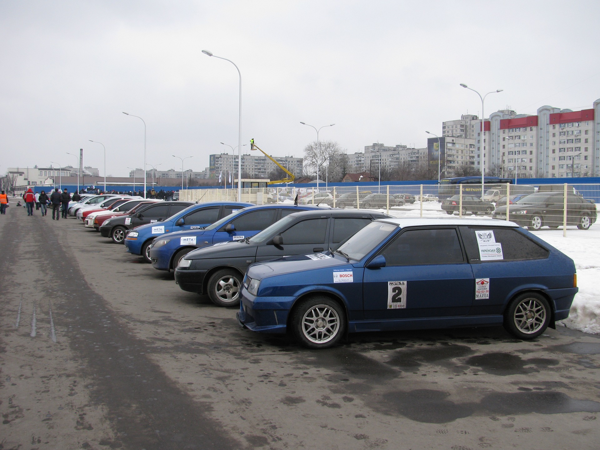 Змагання з автослалому. 4