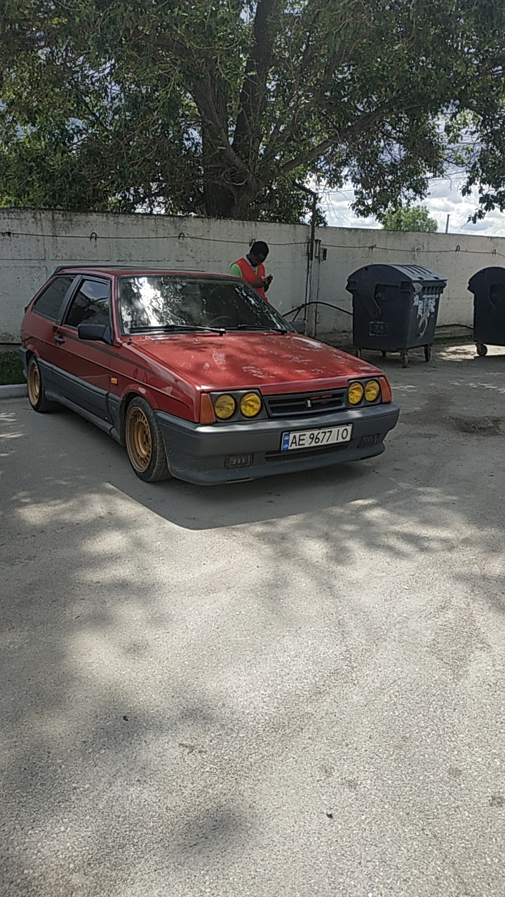 Обважування Лада 2108 top, заниження, Ronal Turbo R10 5