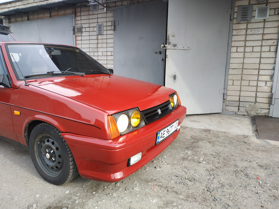 Грати Lada Forma black, кінцевики Ланос 2