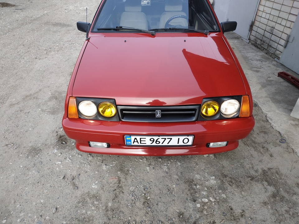 Грати Lada Forma black, кінцевики Ланос 3