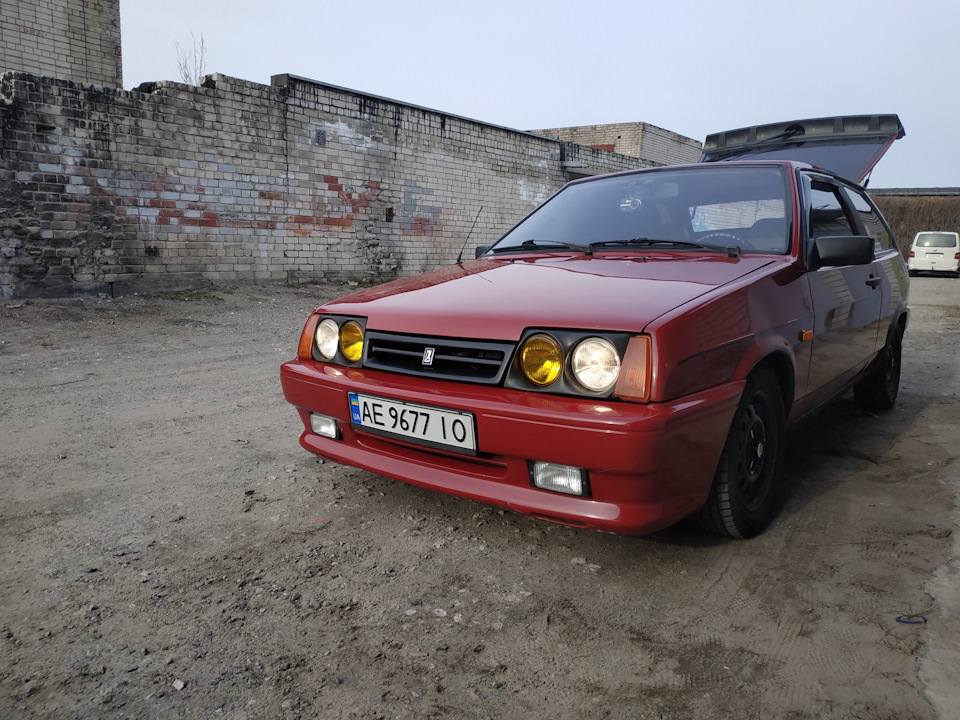 Грати Lada Forma black, кінцевики Ланос 4