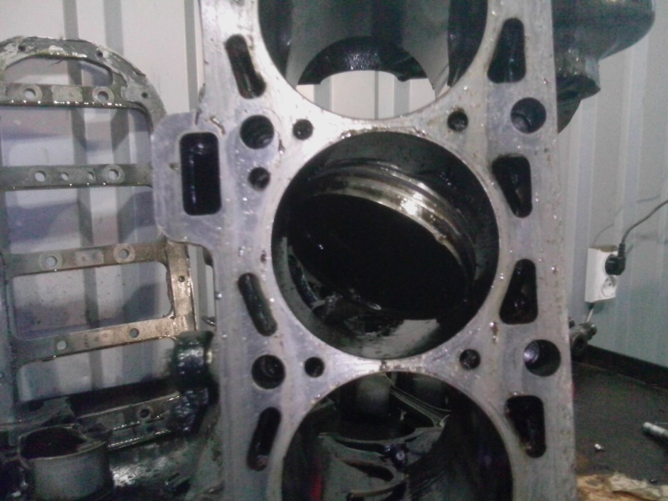 Вот и пришёл конец двигателю ВАЗ 2108 1.7 турбо 16valve(((((( 3