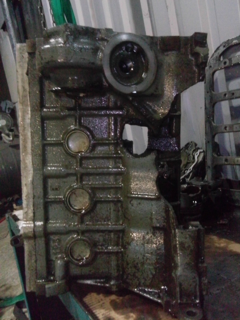 Вот и пришёл конец двигателю ВАЗ 2108 1.7 турбо 16valve(((((( 2