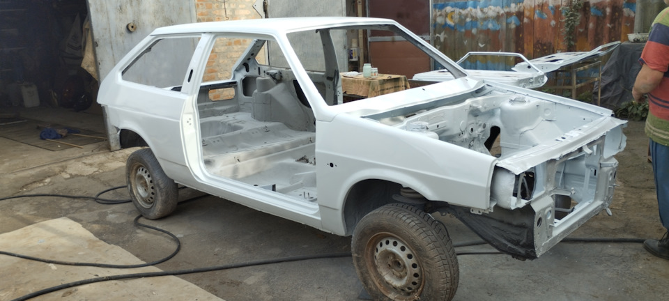 Фарбування автомобіля завершено 1