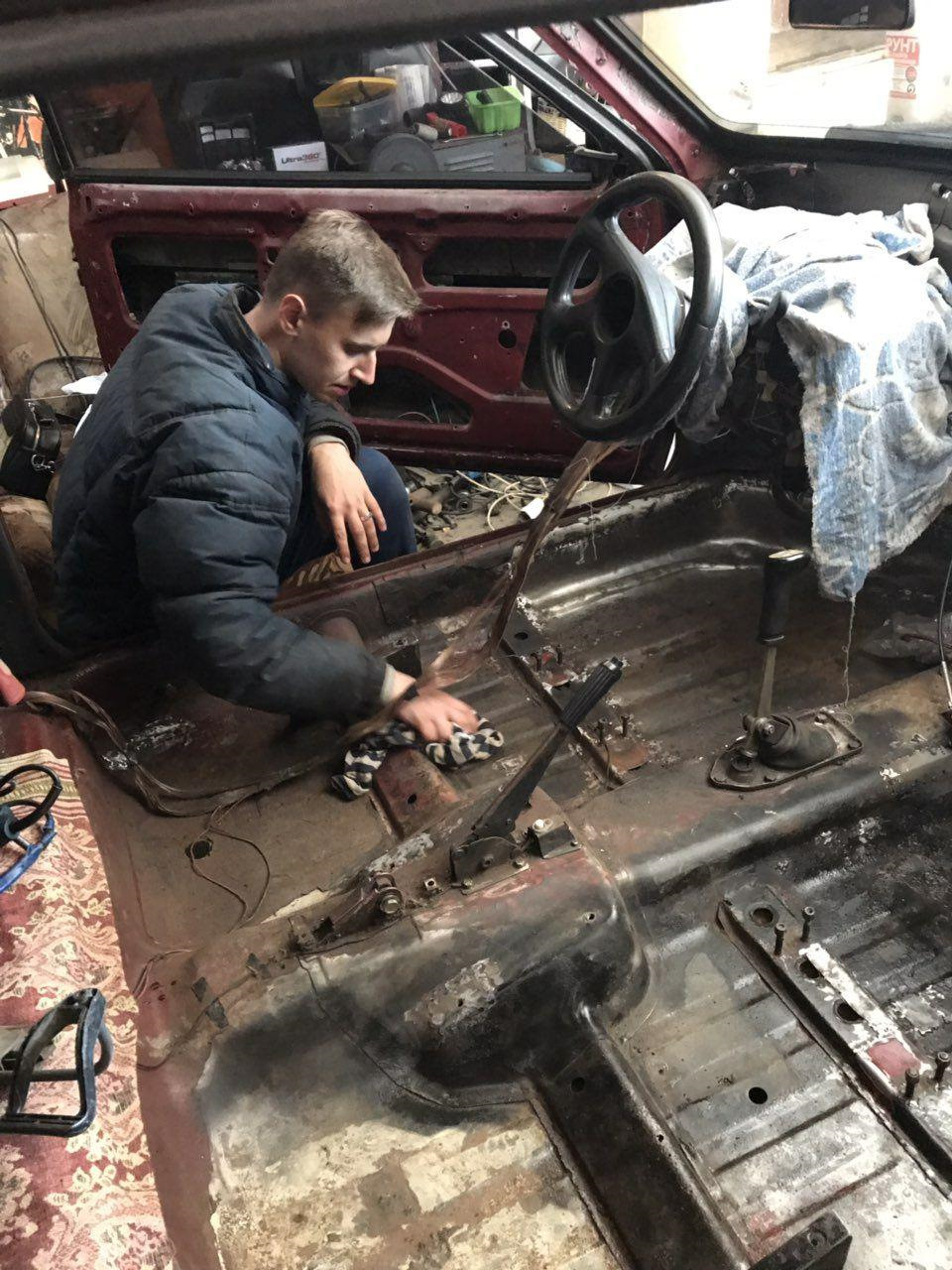Антикорозійна обробка днища з салону Самара частина 1 2