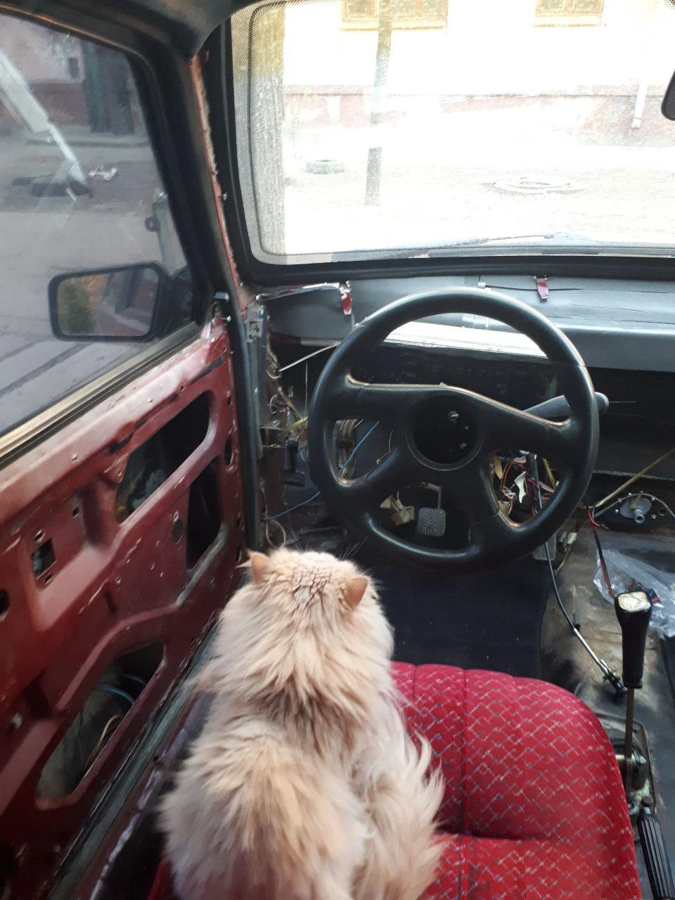 Майже готовий вид шумоізоляції моторного щита він під торпедний