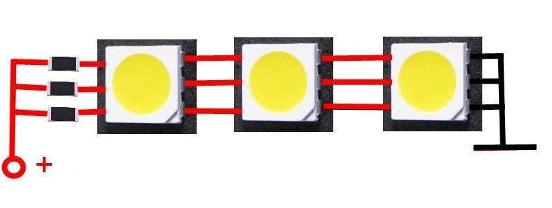 LED задній хід 3