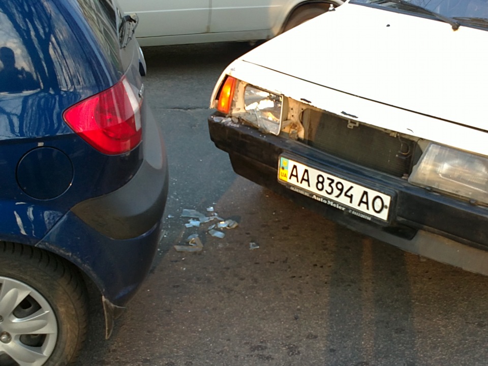 Приїхав ... ДТП! 1