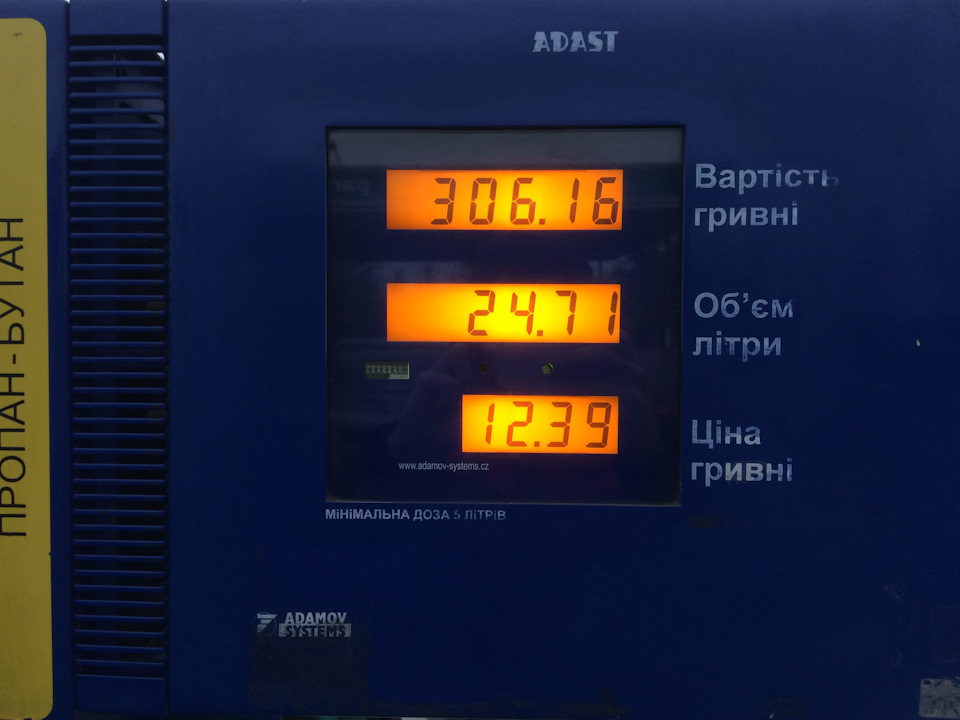 Перші спостереження. Витрата. 2