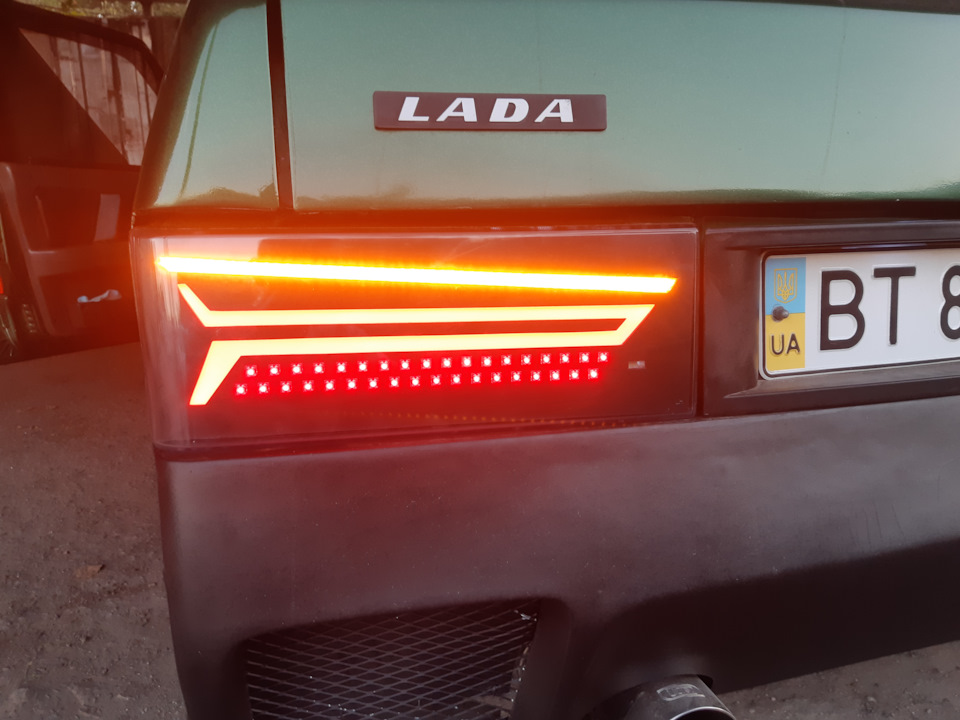 Установка Led фонарей)) 4