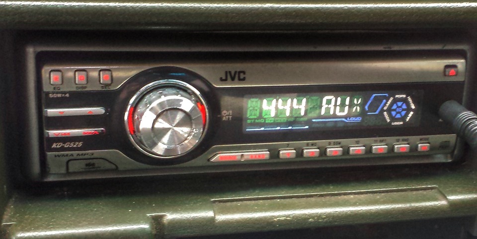 Ремонт автомагнітоли jvc 4