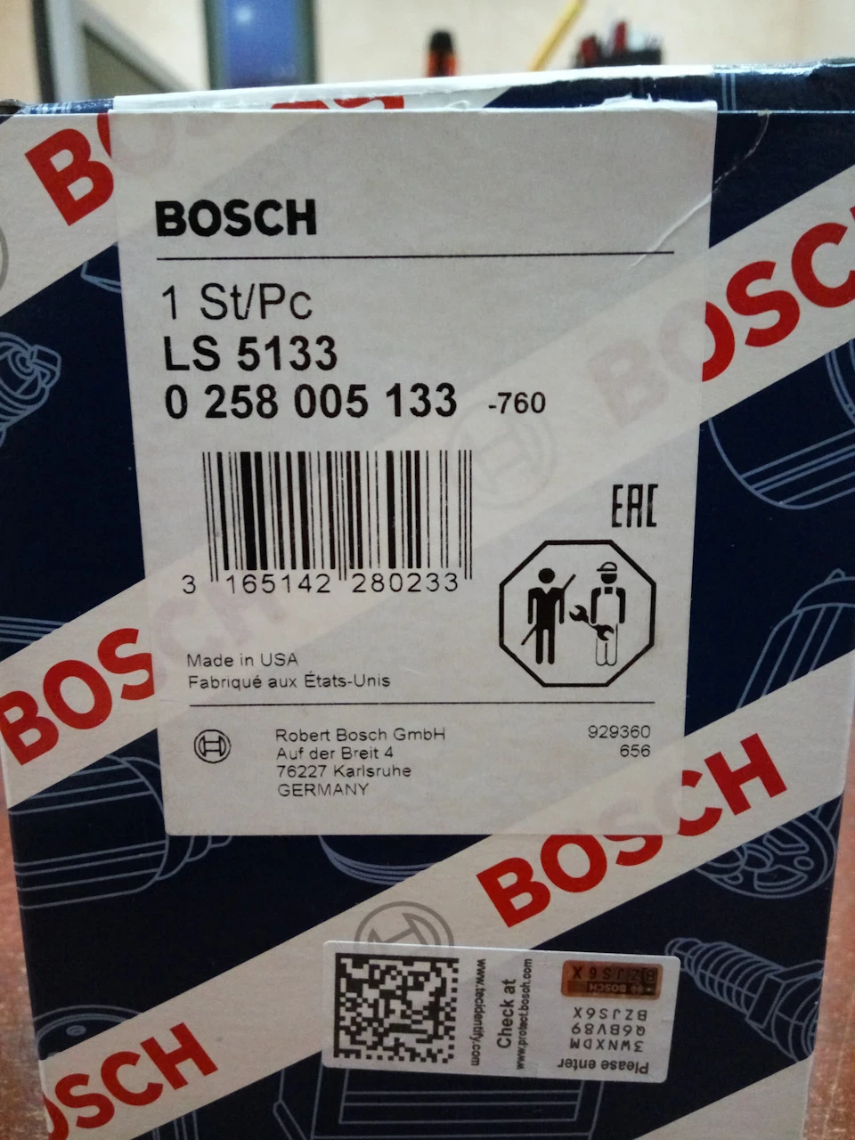 датчик кисню BOSCH 0258005133