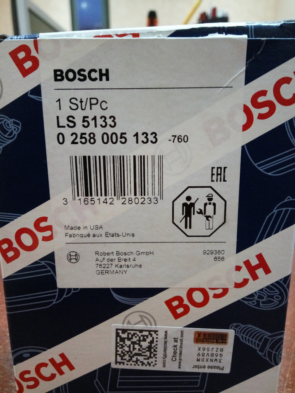 датчик кисню BOSCH 0258005133 1