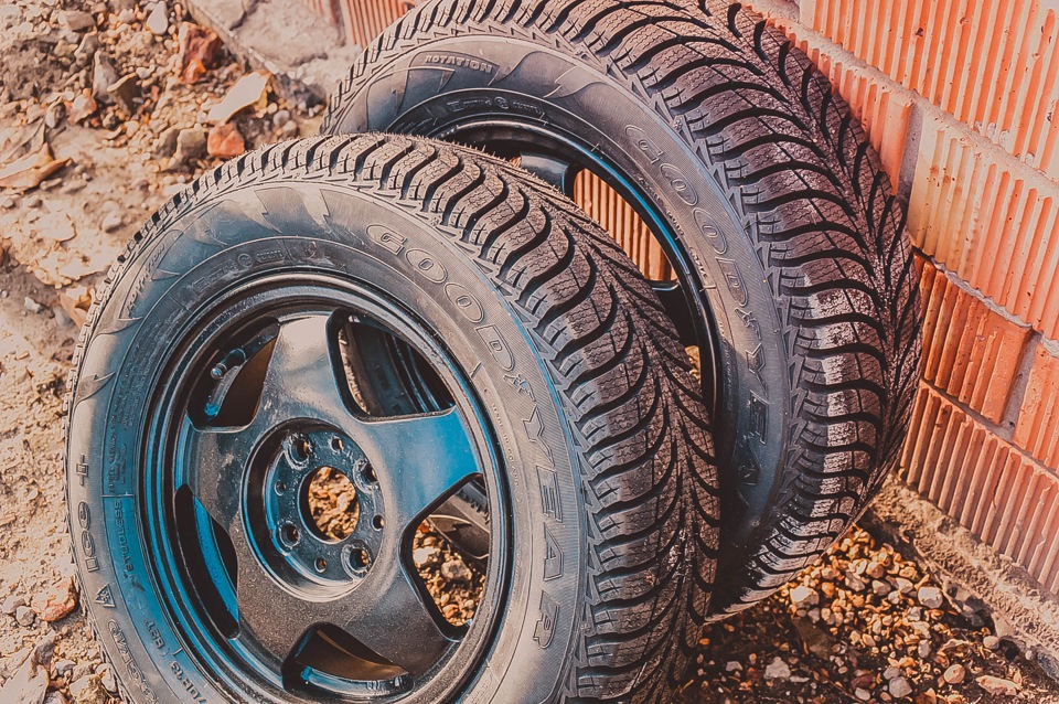 Перевзулися на зиму goodyear ultragrip ice + 4