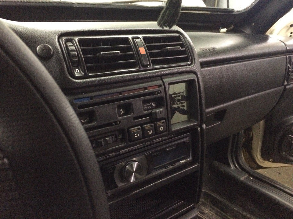 Новий годинник в салон, Магнітола Alpine ute92bt, повзунки на грубку 4