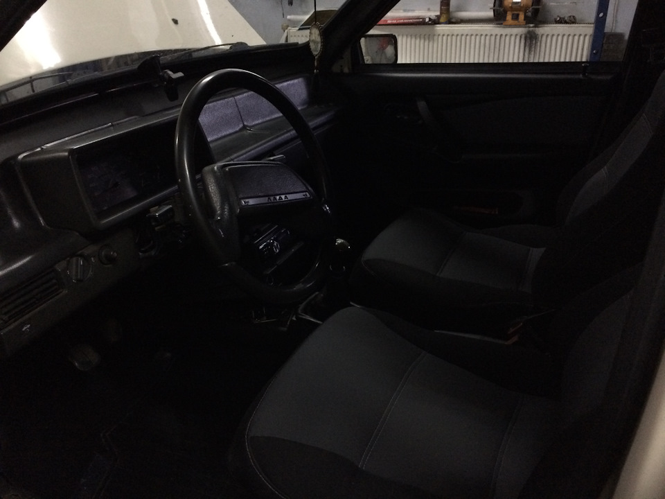 Торпеда Opel Vectra в Дев'ятку та нове кермо 4